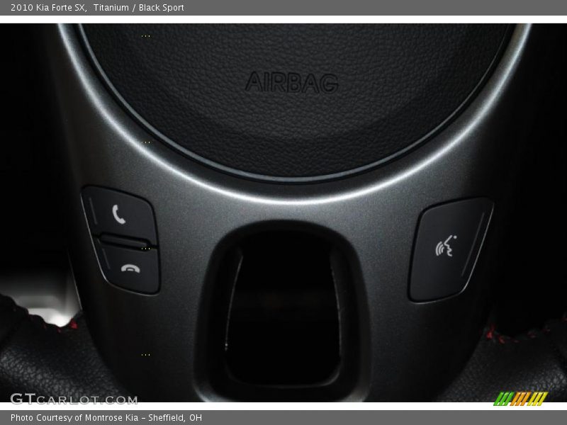 Titanium / Black Sport 2010 Kia Forte SX