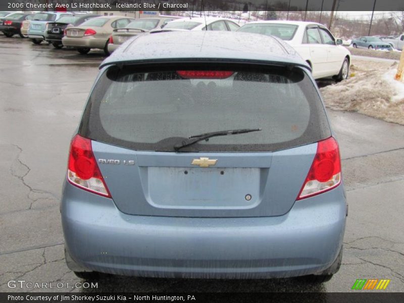 Icelandic Blue / Charcoal 2006 Chevrolet Aveo LS Hatchback