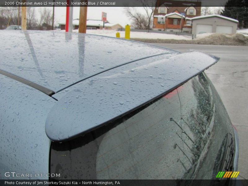 Icelandic Blue / Charcoal 2006 Chevrolet Aveo LS Hatchback