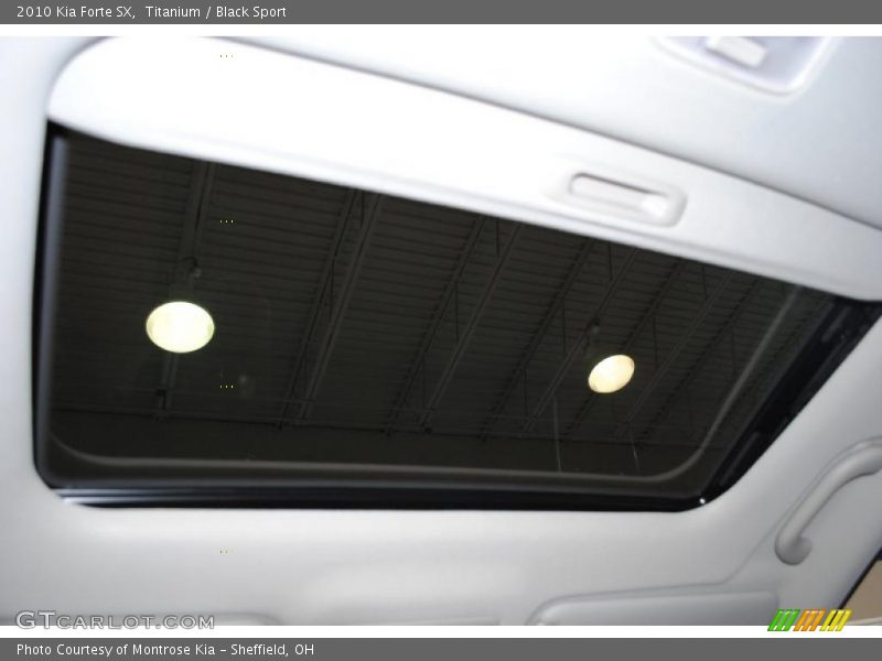 Titanium / Black Sport 2010 Kia Forte SX