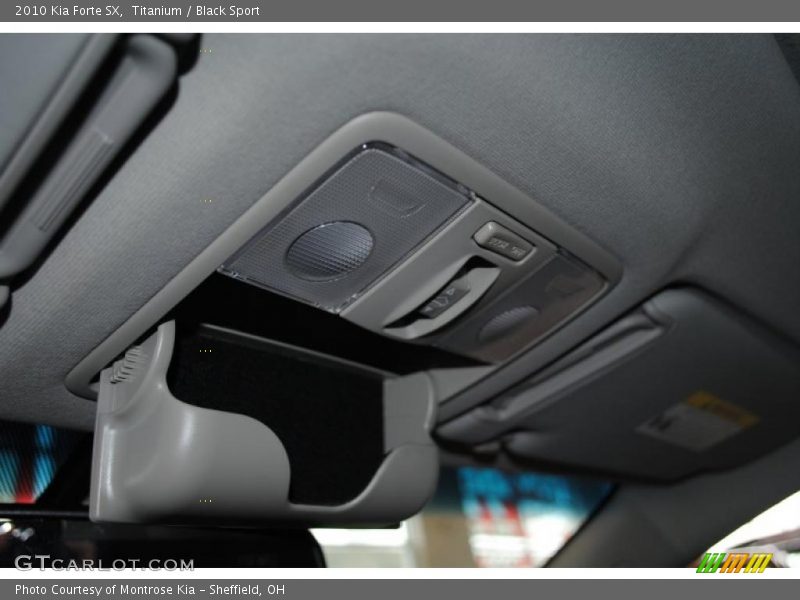 Titanium / Black Sport 2010 Kia Forte SX