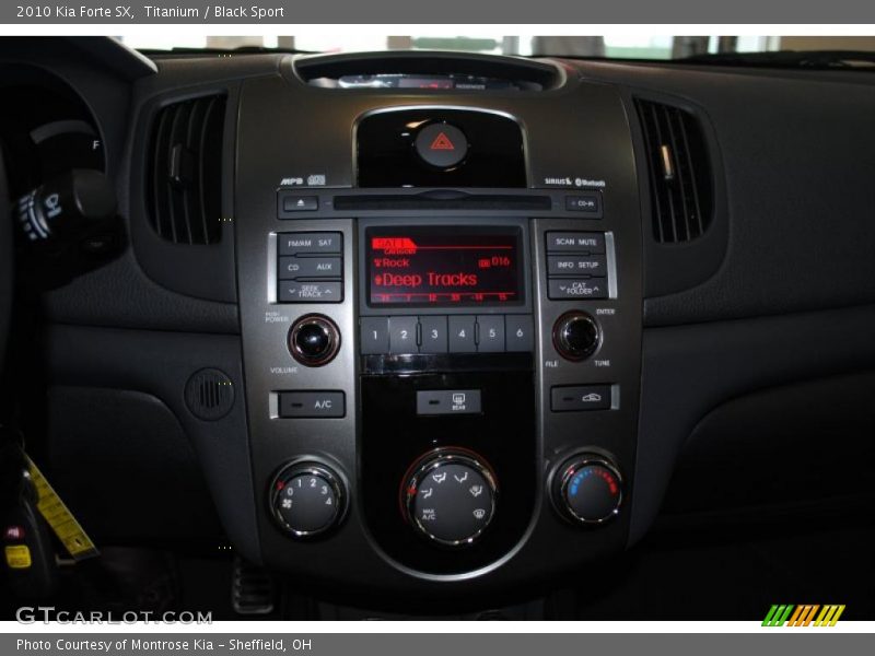 Titanium / Black Sport 2010 Kia Forte SX