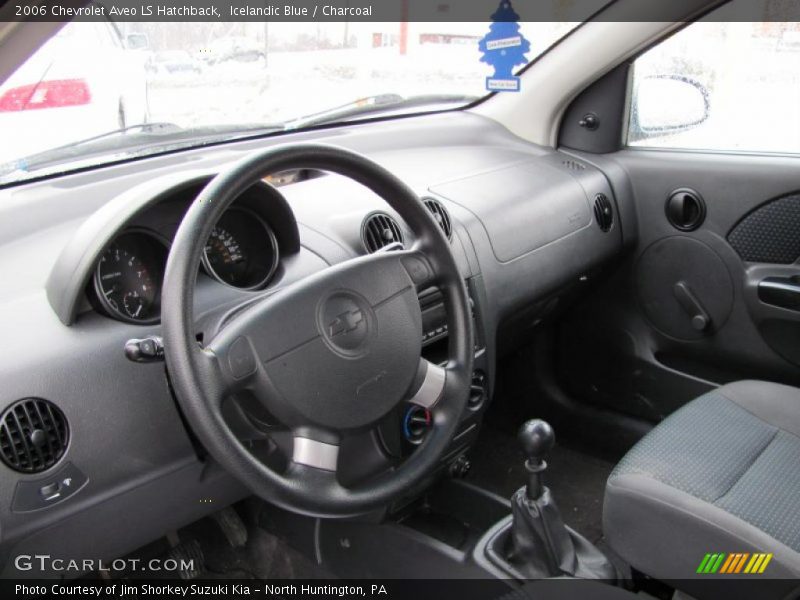 Icelandic Blue / Charcoal 2006 Chevrolet Aveo LS Hatchback