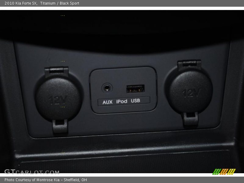 Titanium / Black Sport 2010 Kia Forte SX