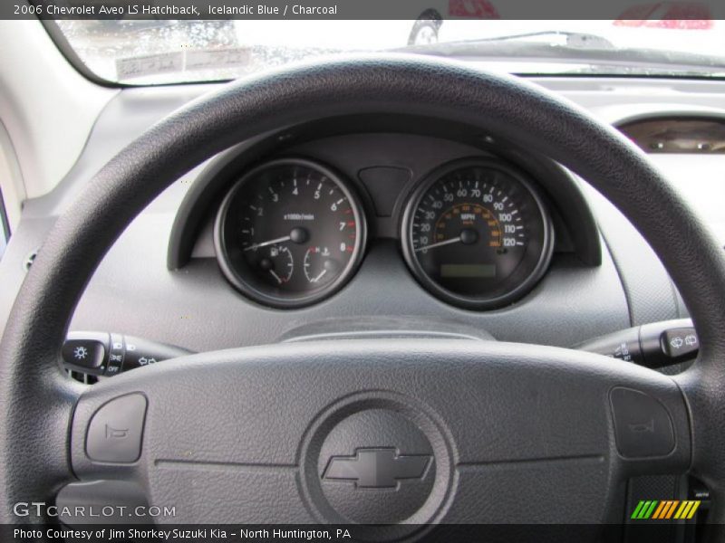 Icelandic Blue / Charcoal 2006 Chevrolet Aveo LS Hatchback