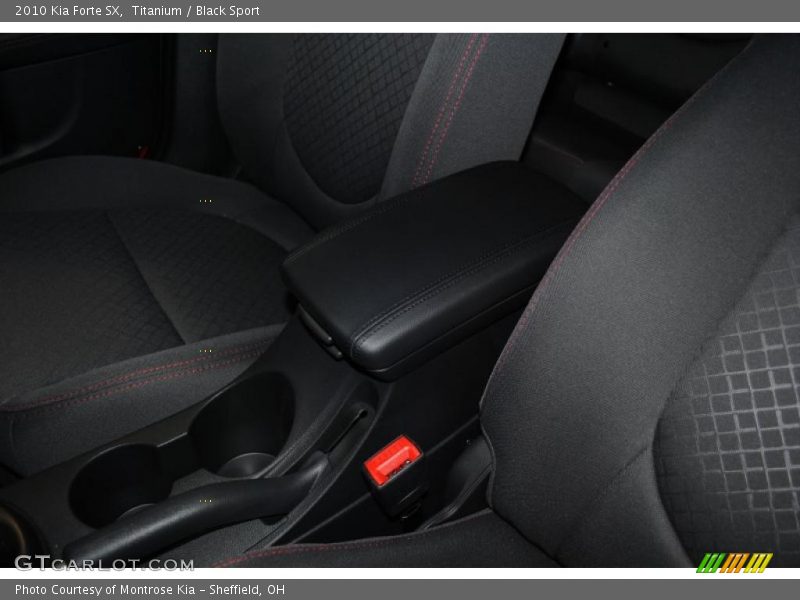 Titanium / Black Sport 2010 Kia Forte SX