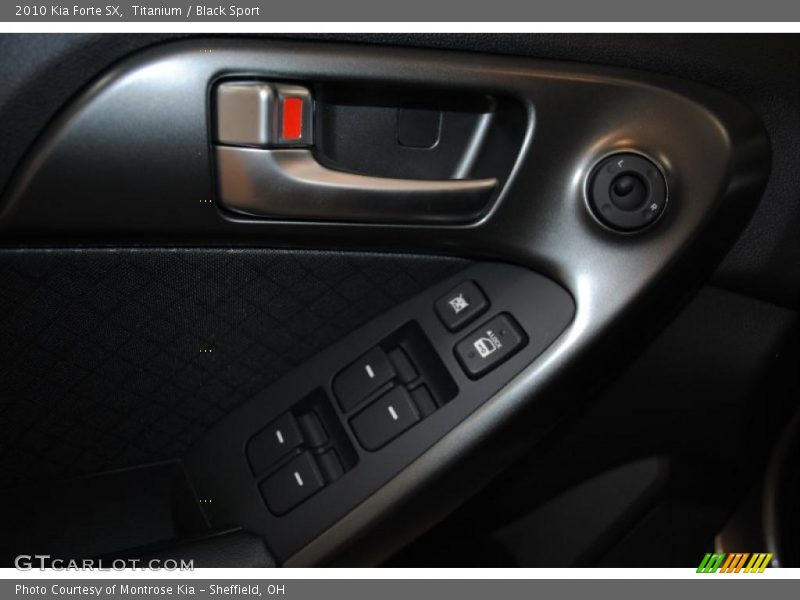 Titanium / Black Sport 2010 Kia Forte SX