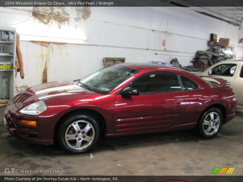 Ultra Red Pearl / Midnight 2004 Mitsubishi Eclipse GS Coupe