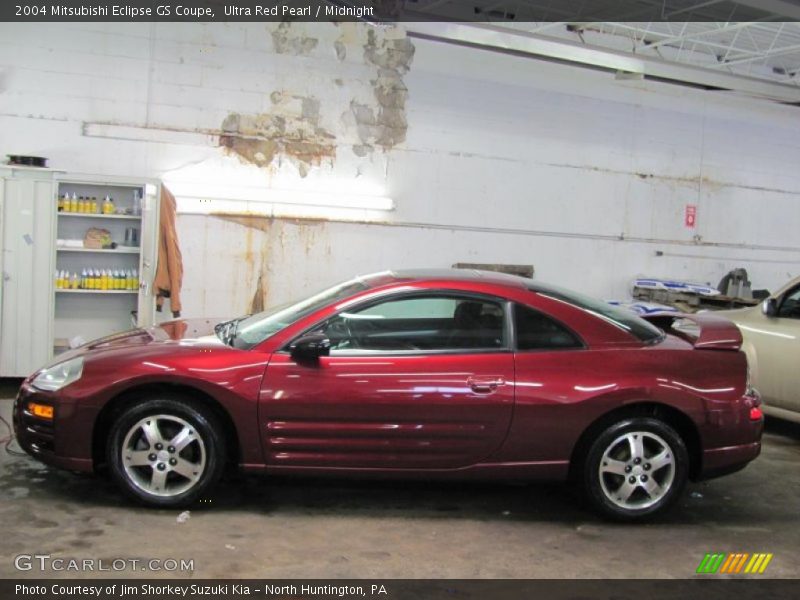 Ultra Red Pearl / Midnight 2004 Mitsubishi Eclipse GS Coupe