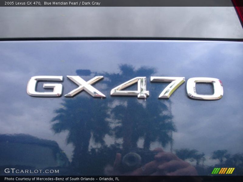 Blue Meridian Pearl / Dark Gray 2005 Lexus GX 470