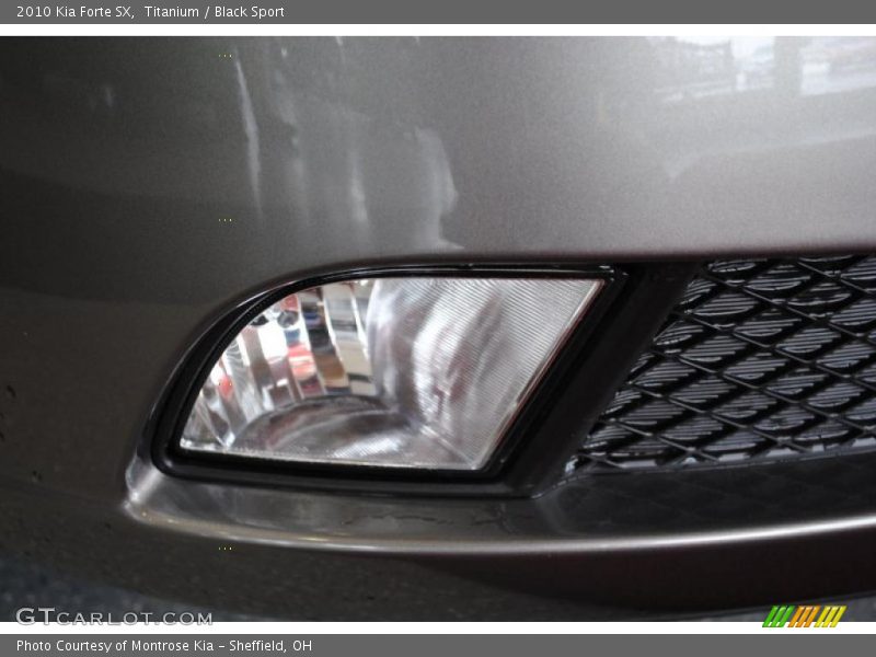 Titanium / Black Sport 2010 Kia Forte SX