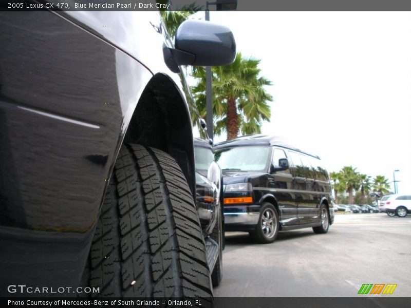 Blue Meridian Pearl / Dark Gray 2005 Lexus GX 470