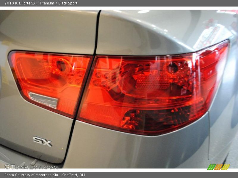 Titanium / Black Sport 2010 Kia Forte SX