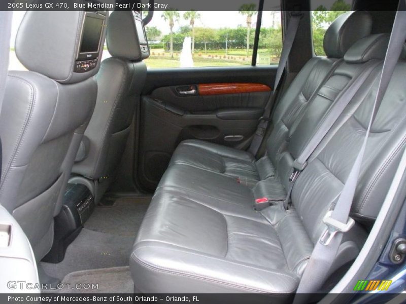 Blue Meridian Pearl / Dark Gray 2005 Lexus GX 470