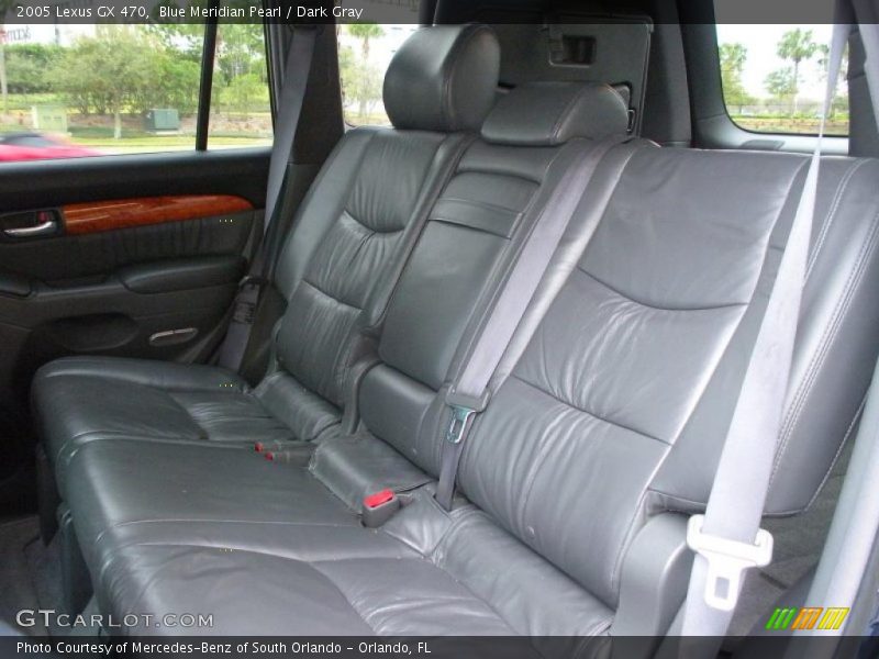 Blue Meridian Pearl / Dark Gray 2005 Lexus GX 470