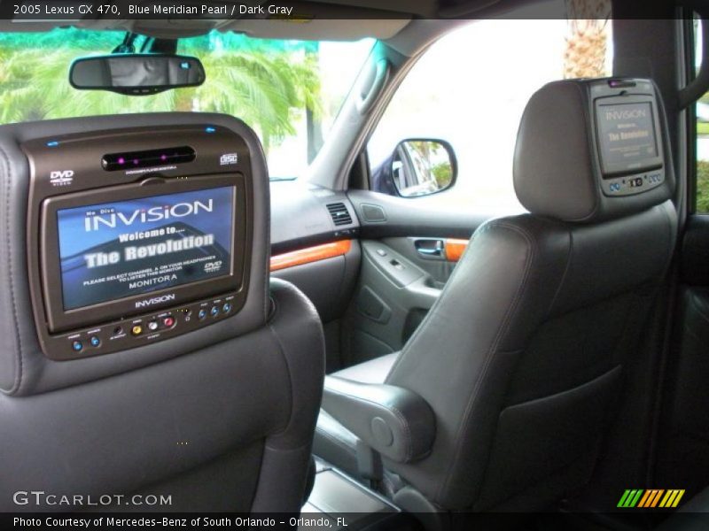 Blue Meridian Pearl / Dark Gray 2005 Lexus GX 470
