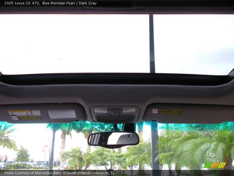 Blue Meridian Pearl / Dark Gray 2005 Lexus GX 470