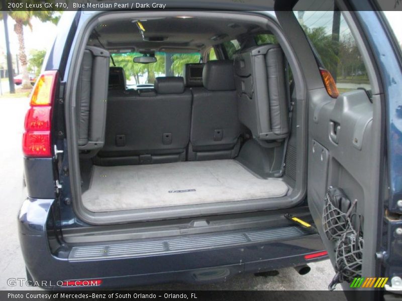 Blue Meridian Pearl / Dark Gray 2005 Lexus GX 470