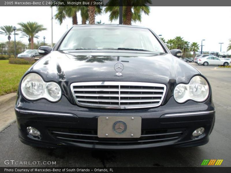 Midnight Blue / Stone 2005 Mercedes-Benz C 240 Sedan