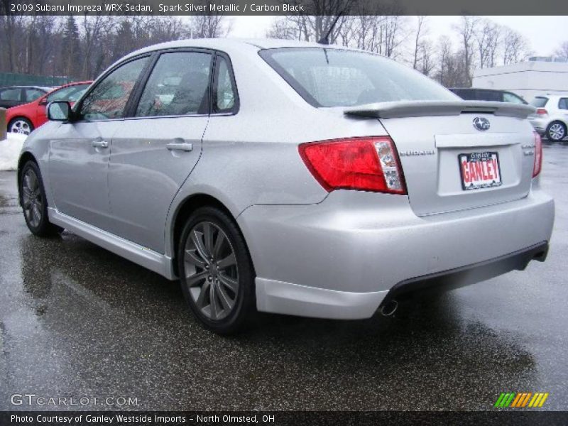 Spark Silver Metallic / Carbon Black 2009 Subaru Impreza WRX Sedan