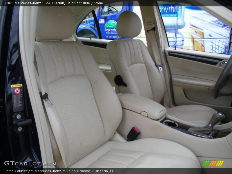 Midnight Blue / Stone 2005 Mercedes-Benz C 240 Sedan