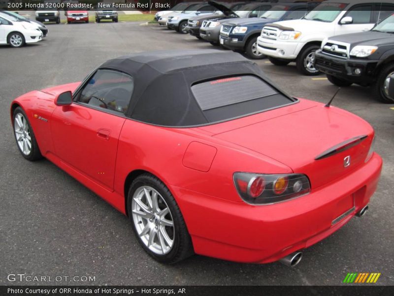 New Formula Red / Black 2005 Honda S2000 Roadster