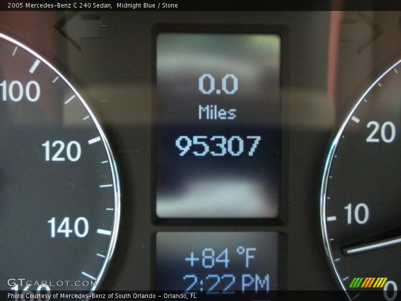 Midnight Blue / Stone 2005 Mercedes-Benz C 240 Sedan