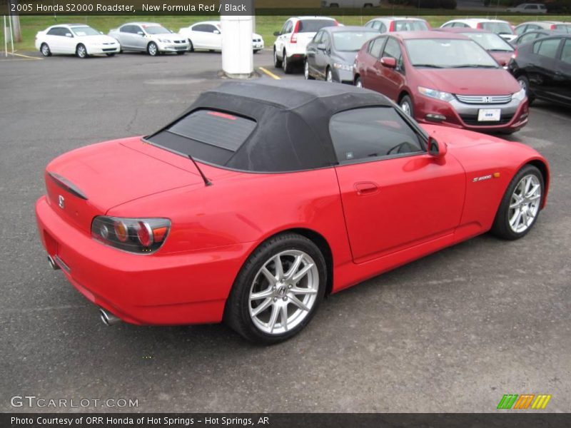 New Formula Red / Black 2005 Honda S2000 Roadster
