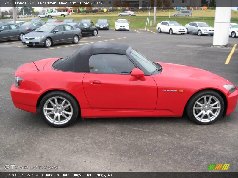 New Formula Red / Black 2005 Honda S2000 Roadster