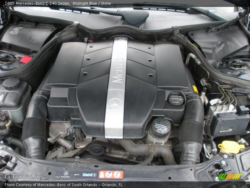 Midnight Blue / Stone 2005 Mercedes-Benz C 240 Sedan