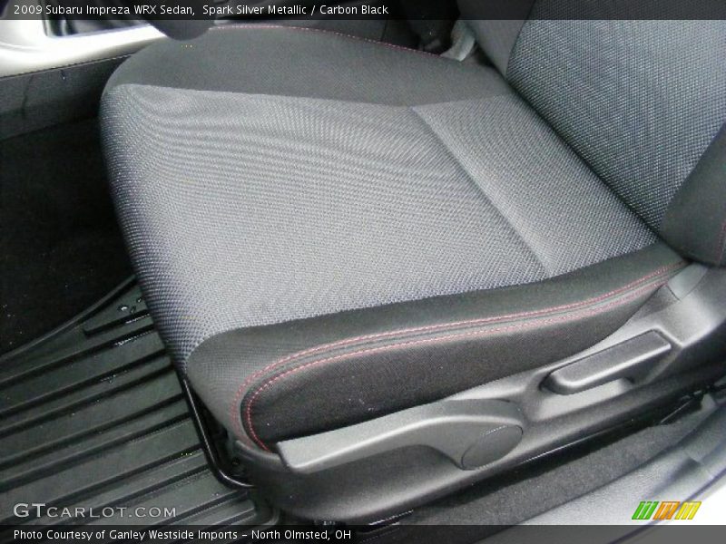 Spark Silver Metallic / Carbon Black 2009 Subaru Impreza WRX Sedan
