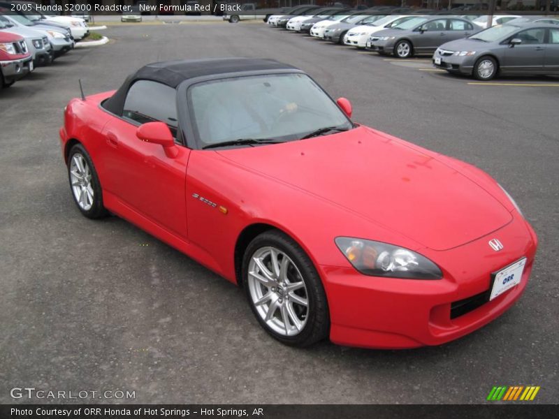 New Formula Red / Black 2005 Honda S2000 Roadster