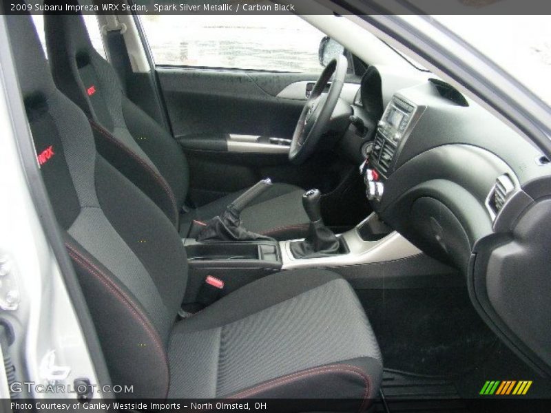 Spark Silver Metallic / Carbon Black 2009 Subaru Impreza WRX Sedan