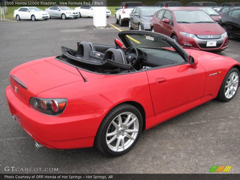 New Formula Red / Black 2005 Honda S2000 Roadster