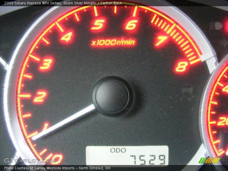 Spark Silver Metallic / Carbon Black 2009 Subaru Impreza WRX Sedan
