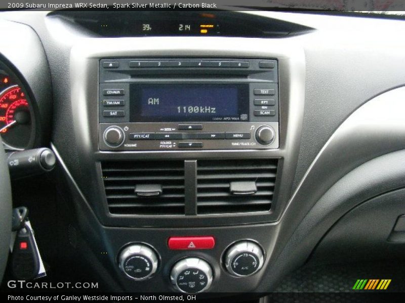 Spark Silver Metallic / Carbon Black 2009 Subaru Impreza WRX Sedan