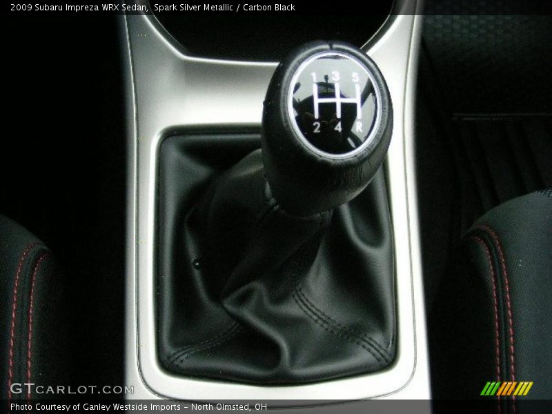 Spark Silver Metallic / Carbon Black 2009 Subaru Impreza WRX Sedan