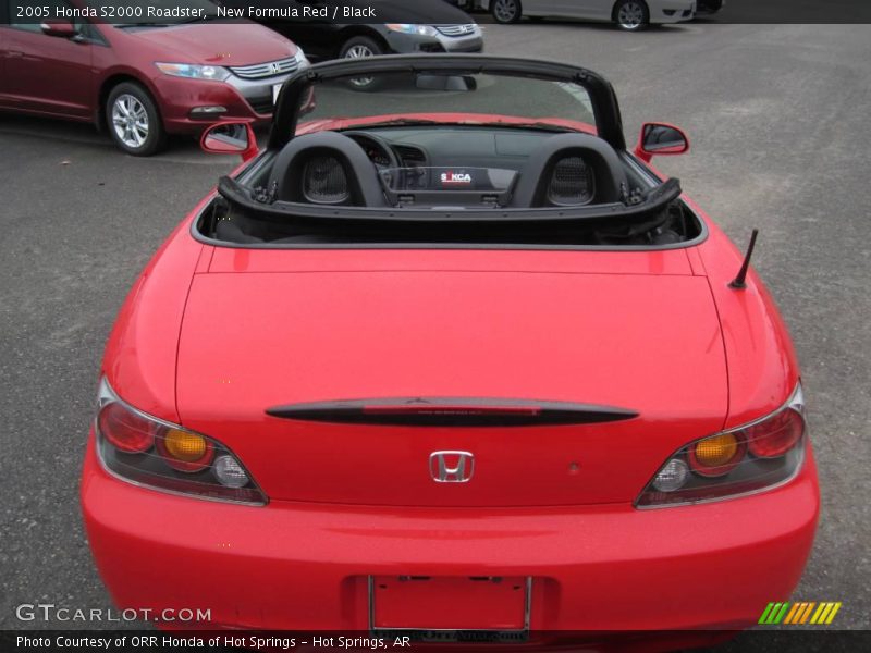 New Formula Red / Black 2005 Honda S2000 Roadster
