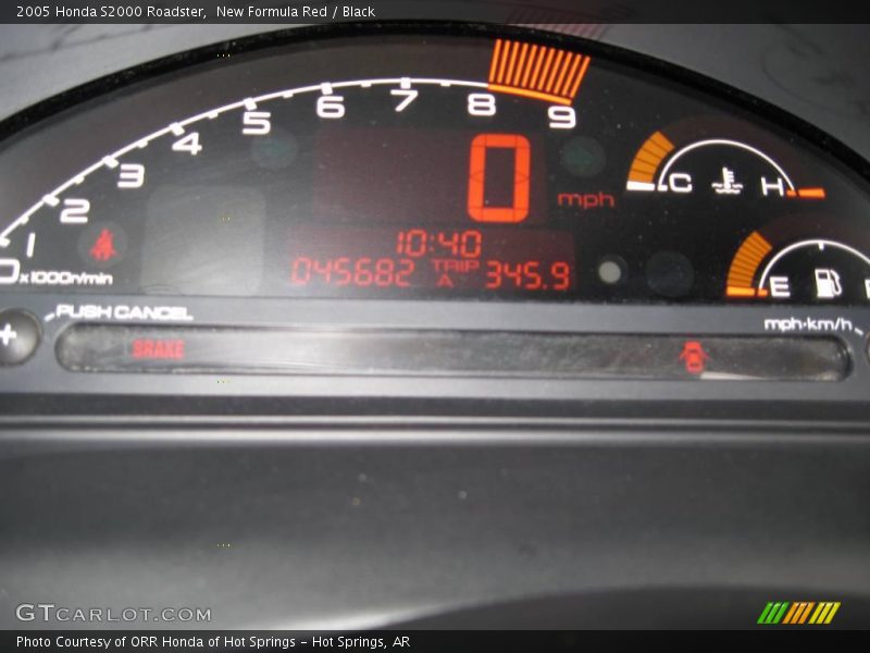 New Formula Red / Black 2005 Honda S2000 Roadster