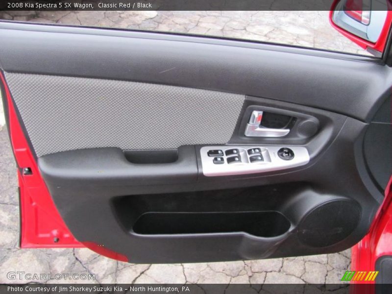 Classic Red / Black 2008 Kia Spectra 5 SX Wagon
