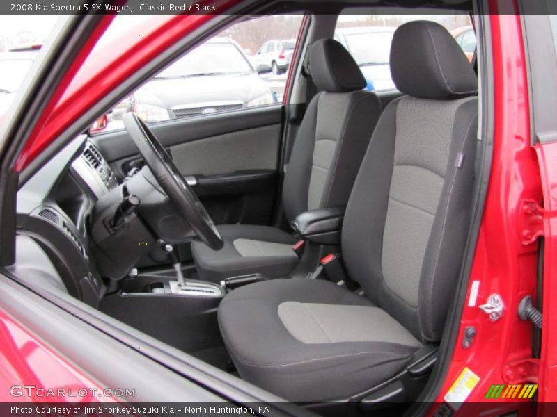 Classic Red / Black 2008 Kia Spectra 5 SX Wagon