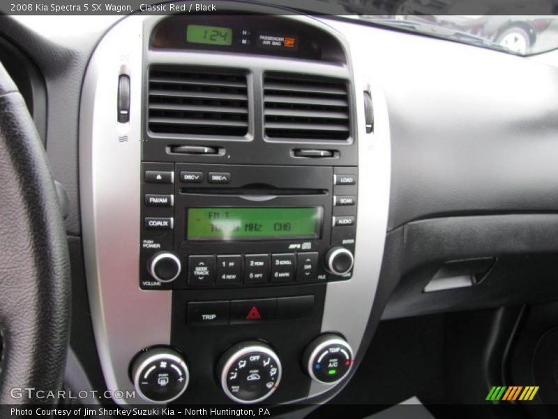 Classic Red / Black 2008 Kia Spectra 5 SX Wagon