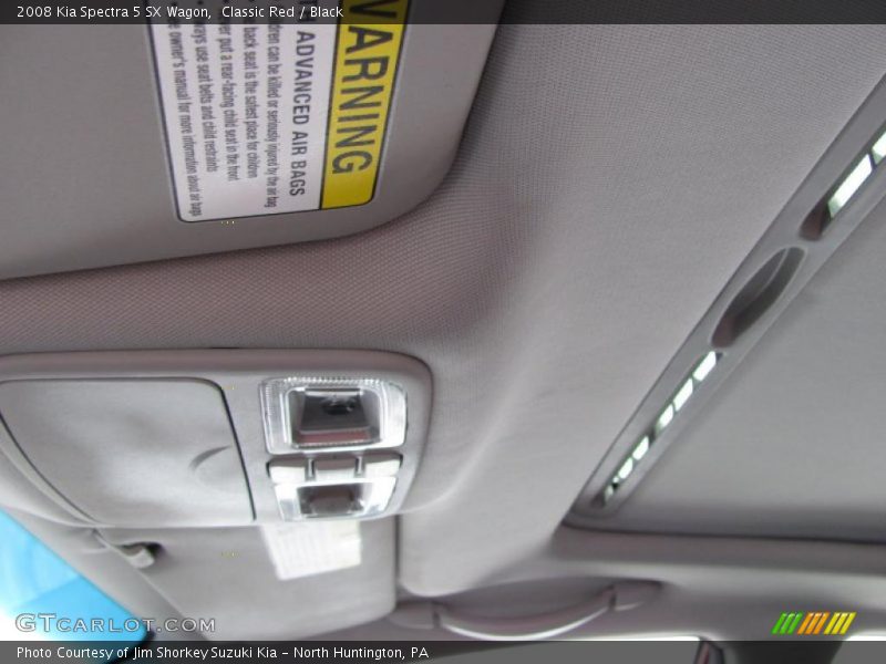 Classic Red / Black 2008 Kia Spectra 5 SX Wagon