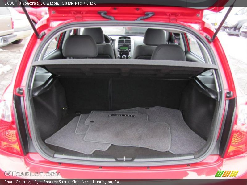 Classic Red / Black 2008 Kia Spectra 5 SX Wagon