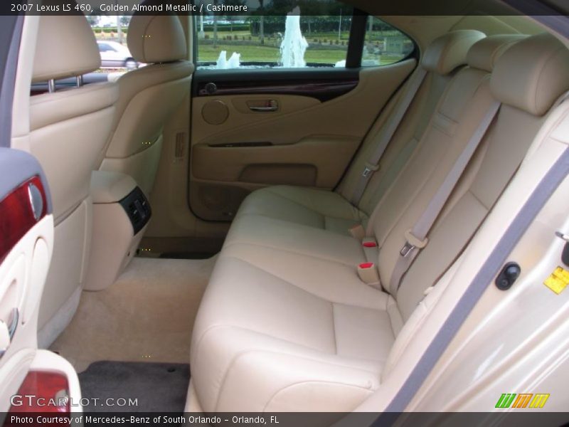 Golden Almond Metallic / Cashmere 2007 Lexus LS 460