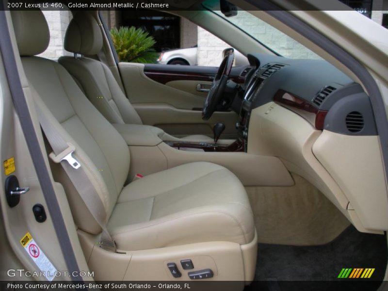 Golden Almond Metallic / Cashmere 2007 Lexus LS 460