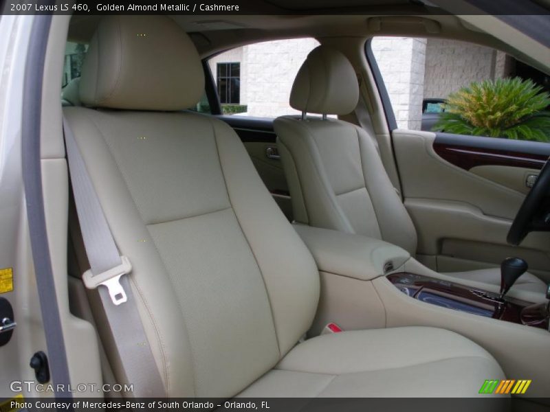 Golden Almond Metallic / Cashmere 2007 Lexus LS 460