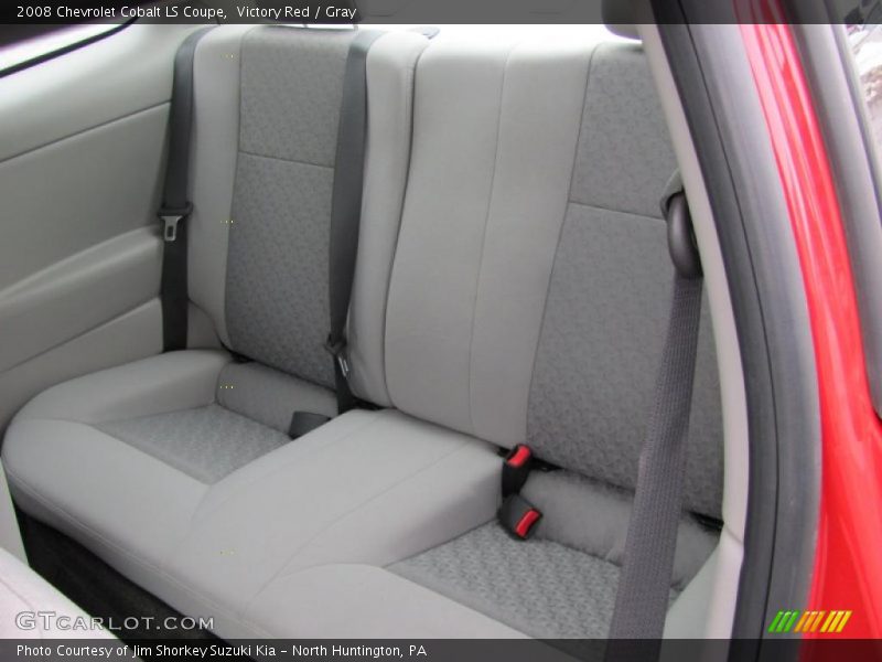 Victory Red / Gray 2008 Chevrolet Cobalt LS Coupe