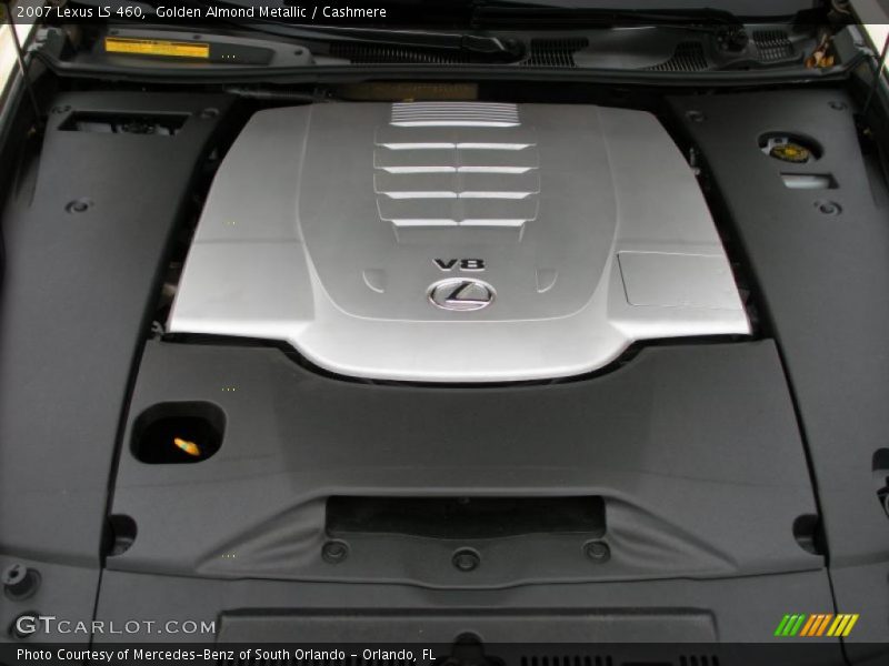 Golden Almond Metallic / Cashmere 2007 Lexus LS 460