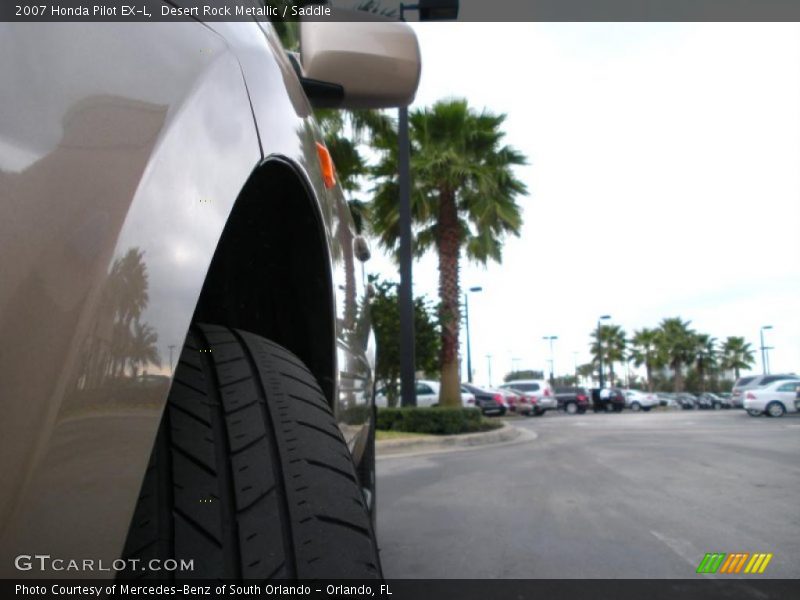 Desert Rock Metallic / Saddle 2007 Honda Pilot EX-L